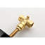 Valve de douche à contrôle de volume noir mat - fonte en métal 3/4 po, poignée en laiton réglable, anticorrosion l 3,44 po x P 2,21 lb poids du corps en métal réglable et rouille hauteur profondeur