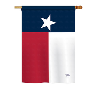 Double Sided Polyester House Flag