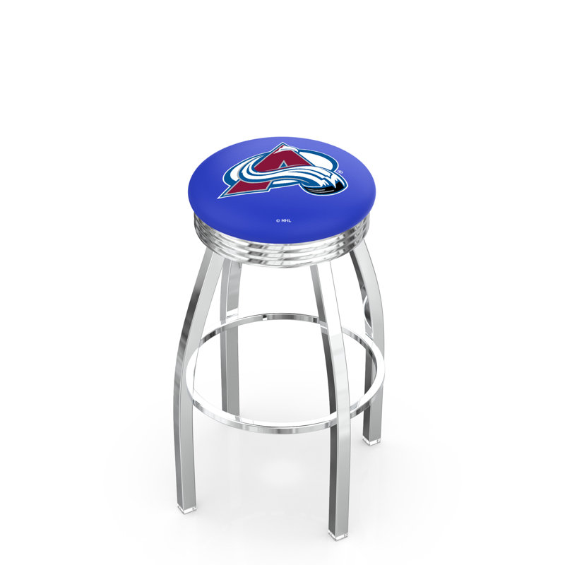 Tabouret de bar NHL, Avalanche du Colorado, Tabouret de comptoir (siège d'une hauteur de 25 p