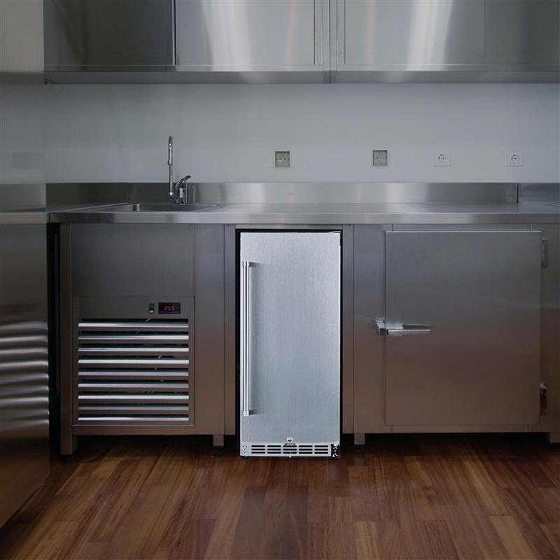 NewAir 15" Stainless Steel Smart Built-in Beverage Refrigerator