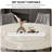 Simple modern marble round dining table set-103162799