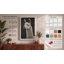 Alpaca Portrait Japandi - Wrapped Canvas-41848098-41848103