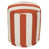 Burnt Orange/Cream Striped