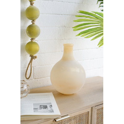 Vase en verre D8x11 "