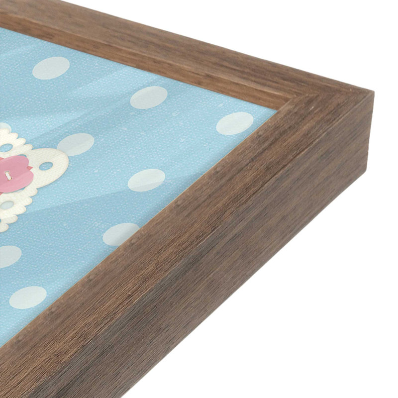 «Lil Cupcakes II» par Pela Studio, reproduction d'art, L 12 po x H 12 po, Brown, Impression encadrée