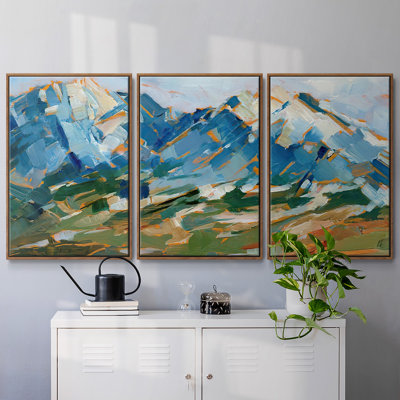 " Blue Mountain Peaks I " 3 - Pieces