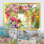 " Multicolor Spring Flowers Impression II " Painting Print