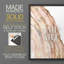 Rose Quartz I - impression encadrée de qualité supérieure - prête à être accrochée - aucun clou requis - aucun clou requis-1880286345-1880286342