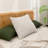 BESTOUCH 100% Washed Cotton Pillowcase Linen Feel Soft Breathable-115311502-115311507
