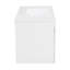 Meuble-lavabo mural 36 po avec lavabo en résine et armoires de rangement-346105864