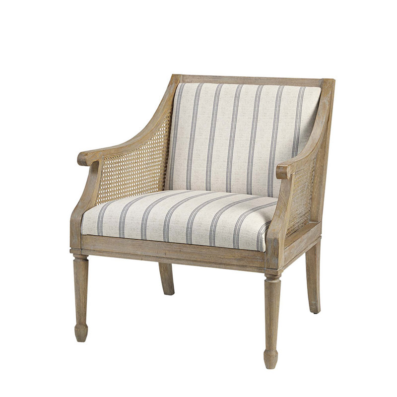 Chaise moderne de style rétro avec accoudoirs