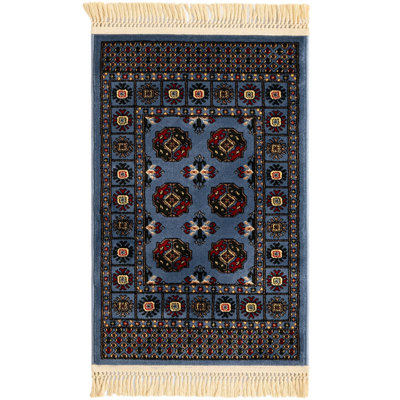 Traditional Hinshaw Runner Rug Blue Color