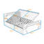 Grand lit avec rangement hydraulique-1223638151