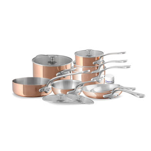 Mauviel | M'200 B Copper Saucepans 3.3 qt