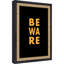 «Beware Orange Avertissement» par Rosana Laiz Blursbyai, reproduction d'art sur toile encadrée-447673934