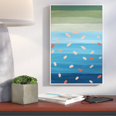 « inanimate », reproduction de peinture à l’acrylique encadrée sur toile