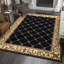 Tapis oriental noir / or Clarence-20963835