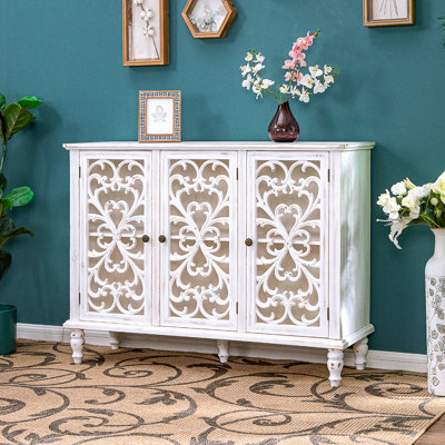 Macsen 3-Door Accent Cabinet