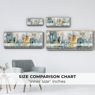 City Views II- Framed Canvas