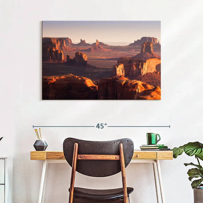 Alvord Radiant Monument Valley, H 26 po x l 39 po