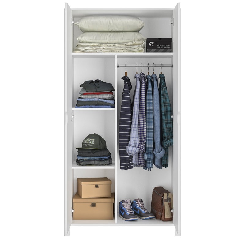 Burruss 2-Door Wardrobe