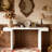 60-Inch Console Table with Geometric Clean Lines Design-193076642