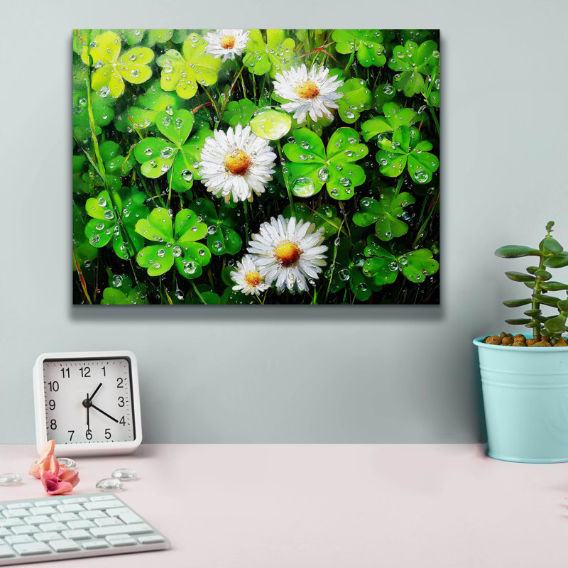  «Rainy Morning» par Ann Klee, art mural sur toile, 16 po x 12 po, H 12 po x l 16 po