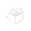 Meuble-lavabo simple avec lavabo Onix Wetherell-1761946495-1761946489