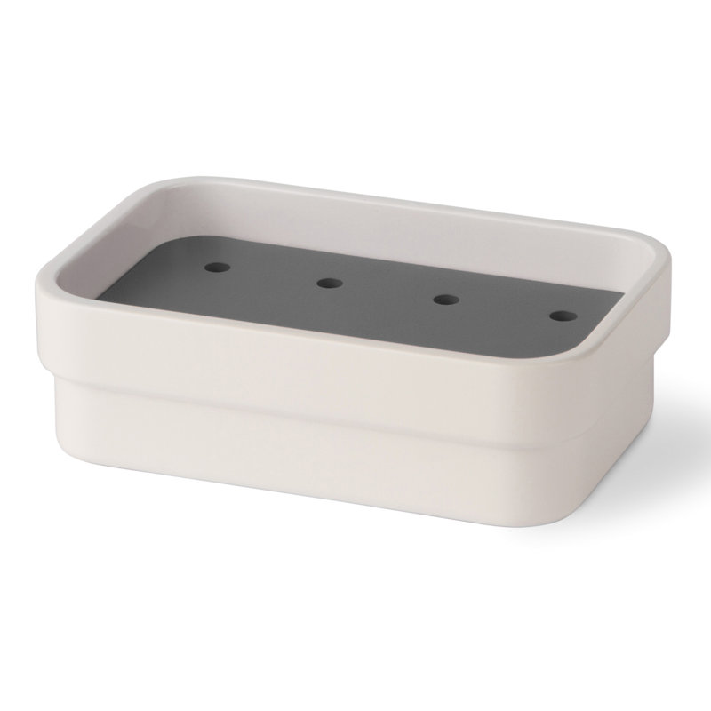 Curva Soap Dish, Gray