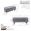 Banc de rangement en tissu Caralina-285621508