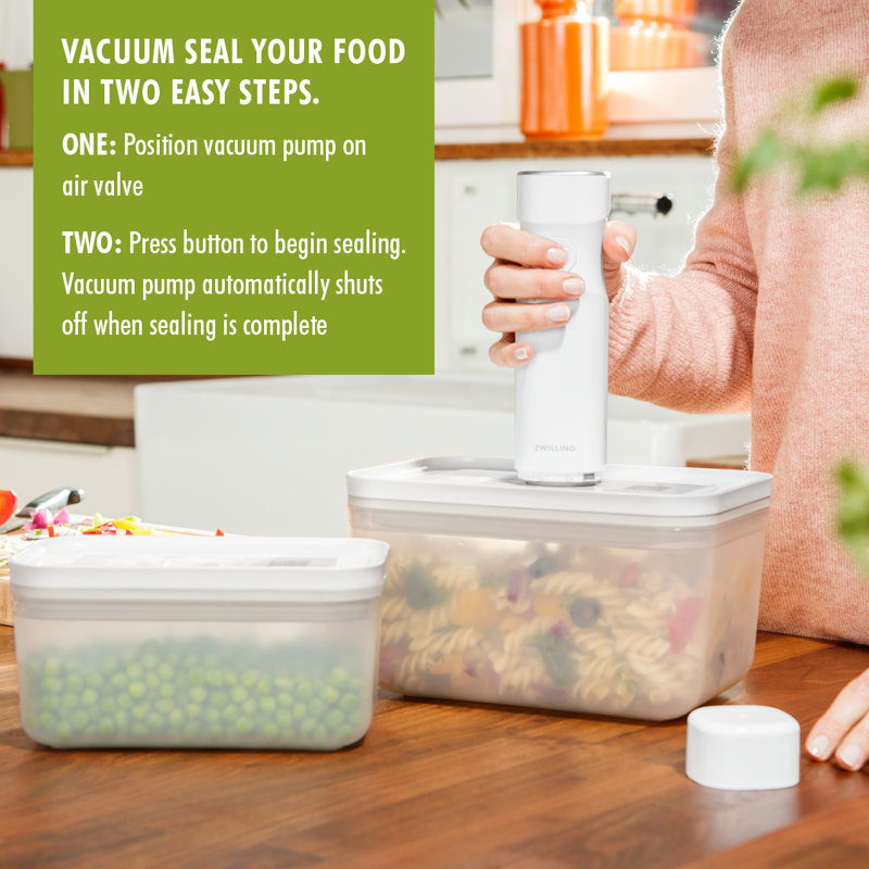 Zwilling Fresh & Save Plastic Airtight Food Storage Container, Meal Prep Container - Large