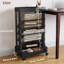 72 cm H x 42 cm W Steel Etagere Bookcase