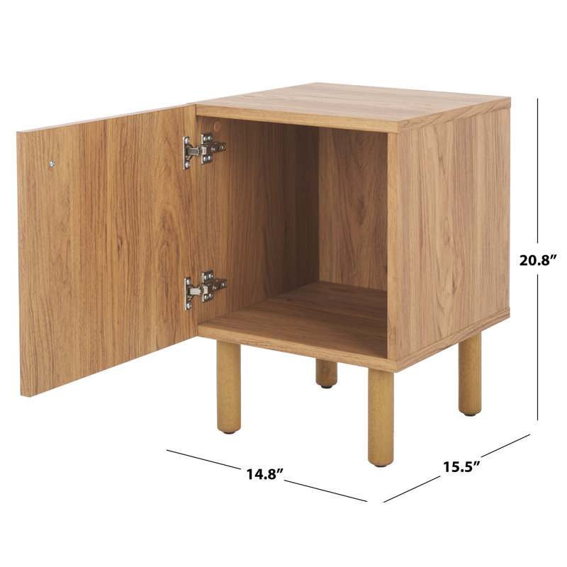 Audric 20.8'' W Nightstand, Natural