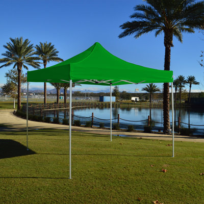 120'' W x 120'' D Aluminium Pop-Up Canopy