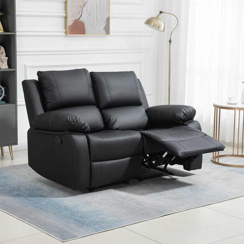 Causeuse inclinable avec coussins réversibles 57,9 po