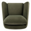 Fauteuil moderne rembourré Elodie-110870325