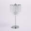 Lampe de table chromée 20 "avec USB