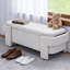 Banc rembourré avec grand espace de rangement-823819314