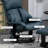 Comfortable Massage Recliner Chair With Footstool, 360° Swivel And Adjustable Backrest For Ultimate Relaxation-1919580088