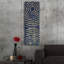  «Juxtapose 2 panneau 1» par Cheryl Warrick, art mural en verre acrylique, 16 po x 48 po