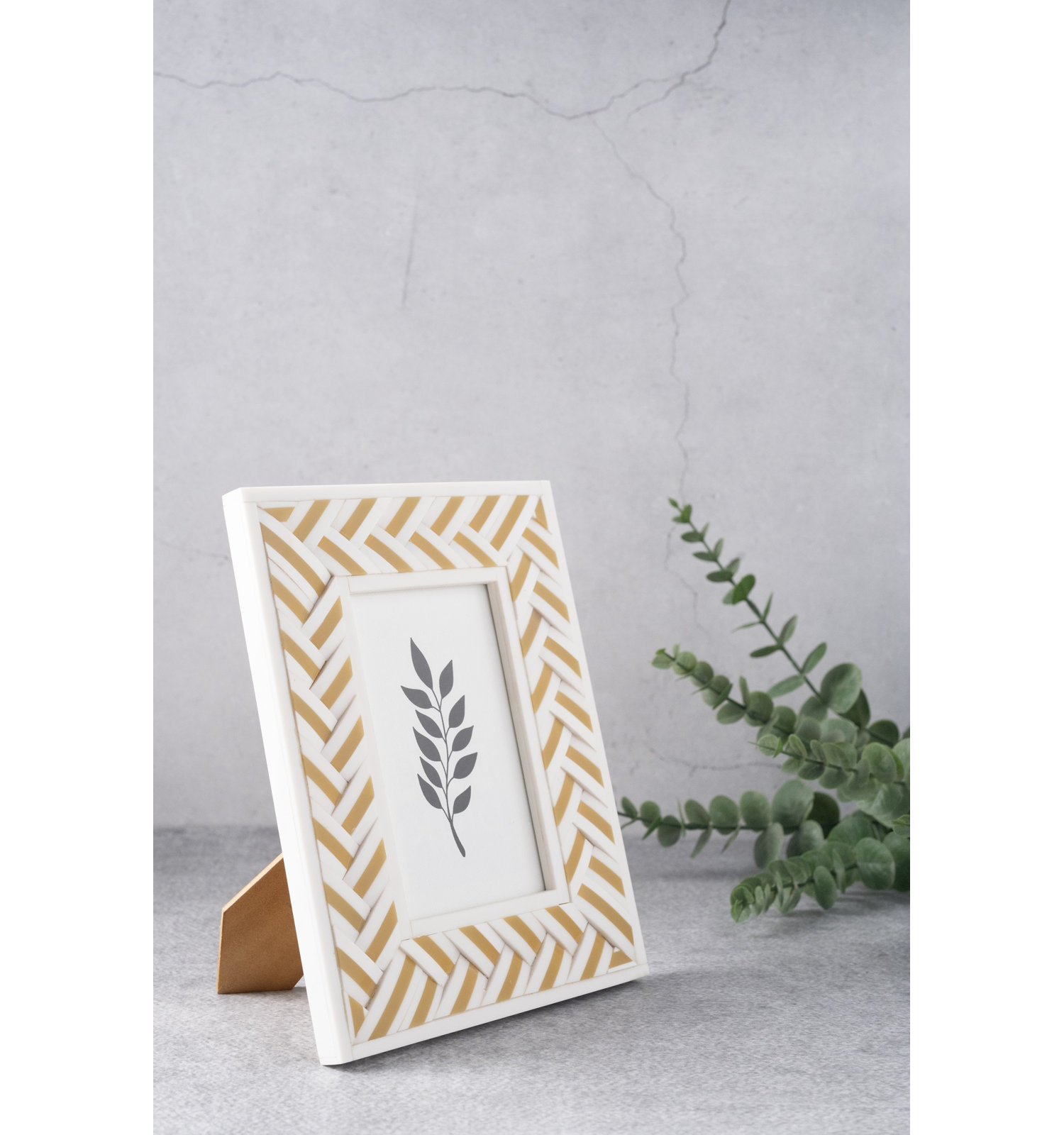 Henderson Bone Picture Frame, 5" W x 7" H