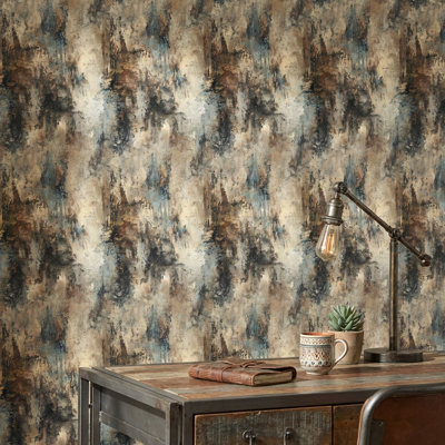 Papier peint industriel texturé Earthy
