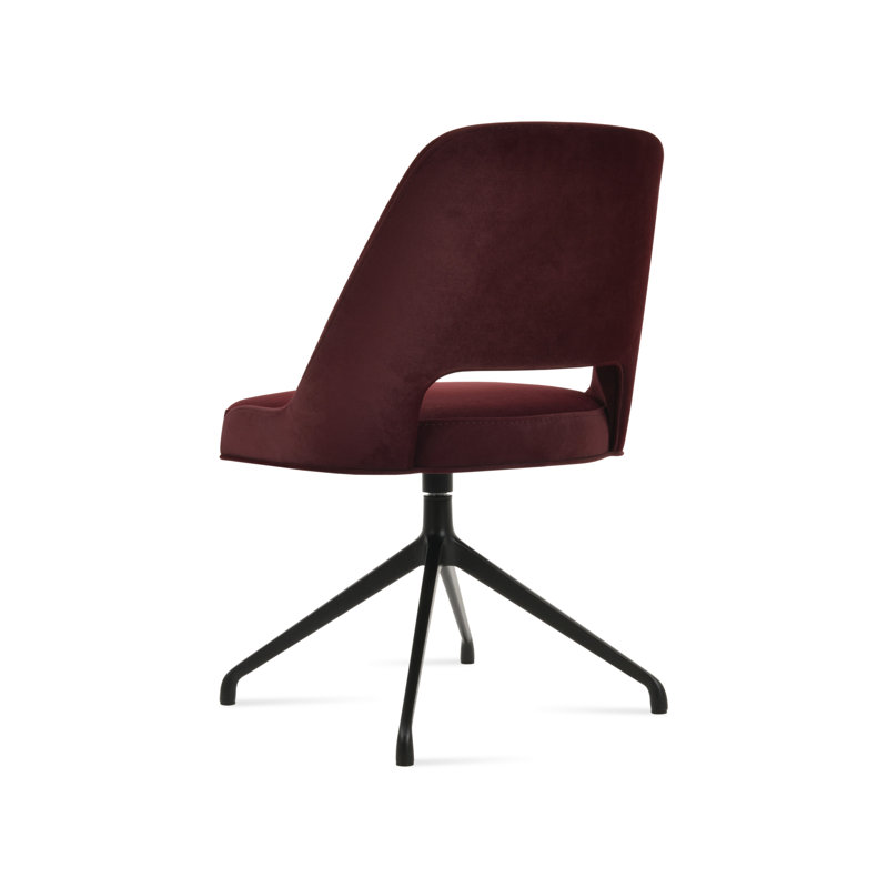 Chaise de salle à manger Marash Spider, Noir