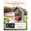Électrificateur/chargeur pour clôture électrique, sortie 10 kV 3 J avec indicateur DEL, compatible CA/CC/solaire pour la protection du bétail et de la volaille