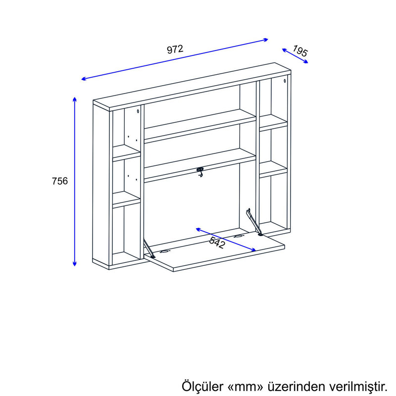Bureau flottant Harnam