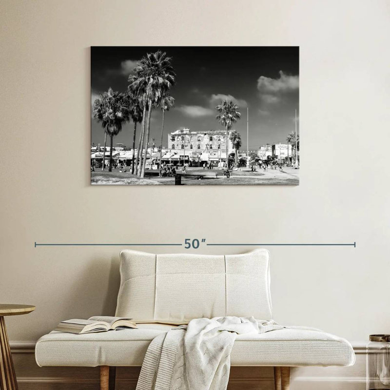 Rorry Black California Series - Venice Beach, 26" H x 39" W