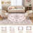 Dakota Washable Boho Area Rug with Non-Slip Backing-1211115202-1215335469