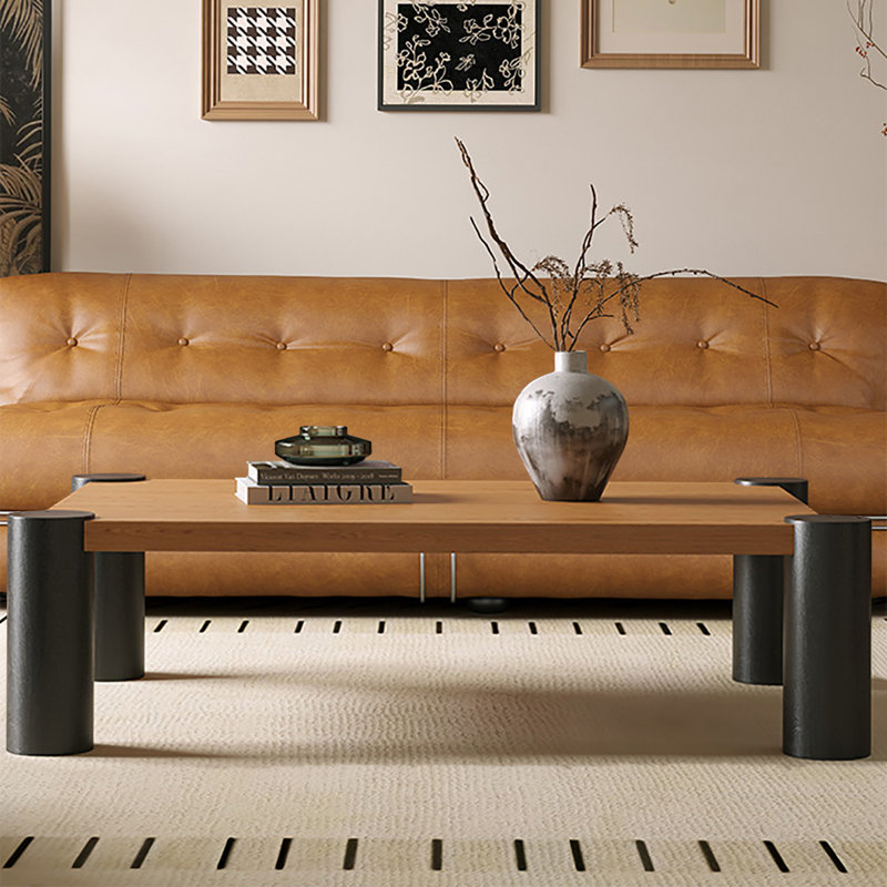 Single Coffee Table, 15" H x 51.2" L 27.6" W