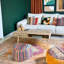 Solid Wood Coffee Table with Storage