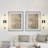 22.4" Dimmable Matte Black linear LED Wall Sconce